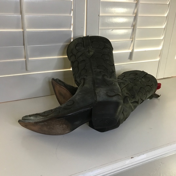 Lucchese Seagreen Madras goat M5037 size 9 - Picture 3 of 3